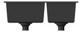 Front Image of Sink Kitchen Phoenix 5000Series OneAndThreeFourth Left