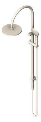 3D Shaded Image of Shower Twin Nero Opal AirShower