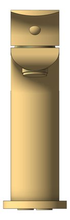 Front Image of Mixer Basin Nero Elgin