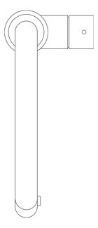 Plan Image of Mixer Sink Nero Mecca PullOut VeggieSpray