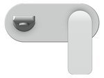 Front Image of MixerSet Wall Abey Vela BasinBath 165