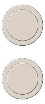 Front Image of MixerTap Wall Abey PocoP BathShower Circular