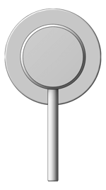 Front Image of MixerTap Wall Abey Poco