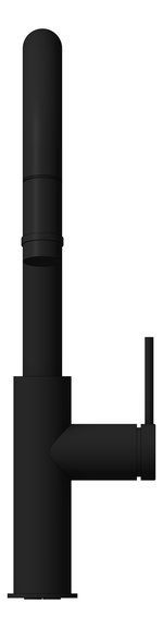 Front Image of Mixer Sink Abey Poco Gooseneck PullDown