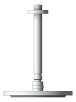 Left Image of Shower Ceiling Abey Vertical Round