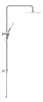 Left Image of Shower Wall Abey BuildersShowers Dual