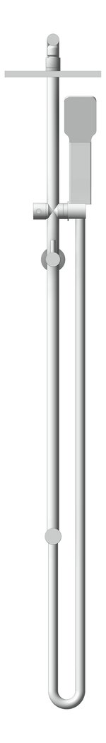 Front Image of Shower Wall Abey Dual Square