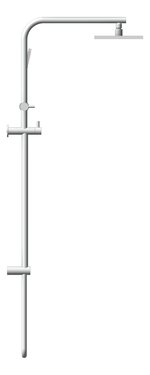 Left Image of Shower Wall Abey Dual Square