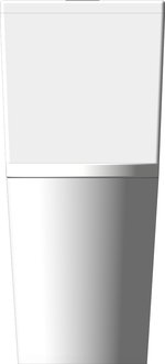 Front Image of ToiletSuite WallFaced Abey ParkAvenue Rimless