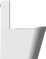 Left Image of ToiletSuite WallFaced Abey ParkAvenue Rimless