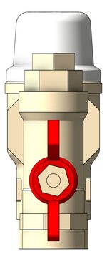 Left Image of MixerTap Wall Enware Aquablend TMV LeadFree