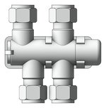 Front Image of MixerTap Wall Enware Aquablend TMV Mini