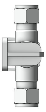 Left Image of MixerTap Wall Enware Aquablend TMV Mini