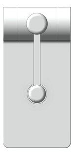 Front Image of SupportArms Toilet Nero MeccaCare Foldable