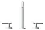 Front Image of TapSet BathKitchen Nero Mecca Edge Spout
