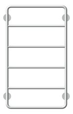 Front Image of TowelRail Ladder Phoenix VividSlimline