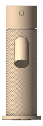 Front Image of Mixer Basin Nero Opal