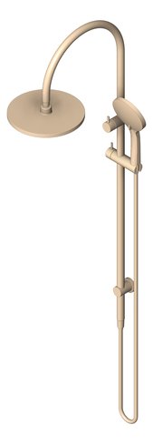 3D Shaded Image of Shower Twin Nero Opal