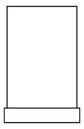 Plan Image of RobeHook SurfaceMount Nero Celia