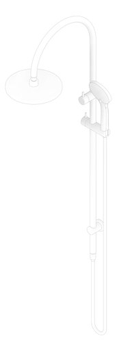 3D Documentation Image of Shower Twin Nero Mecca AirShower