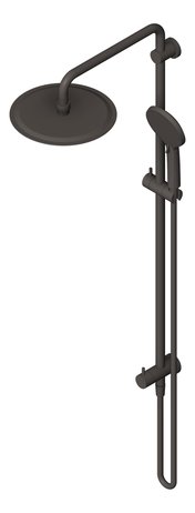 3D Shaded Image of Shower Twin Nero Elgin