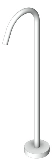 3D Shaded Image of Spout Freestanding Nero Mecca Bath