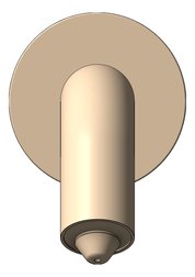 Front Image of SoapDispenser Wall Nero Mecca Sensor