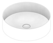 3D Documentation Image of Basin AboveCounter Nero StainlessSteel