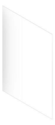 3D Documentation Image of Panel Decorative Laminex Architectural ClassicFlat BlackShadowline DanishWalnut