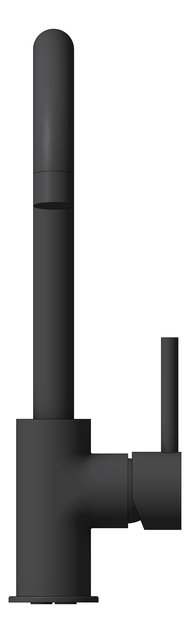 Front Image of Mixer Sink Nero Dolce Kitchen Gooseneck