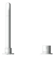 Front Image of MixerSet Basin Nero Mecca Swivel Square