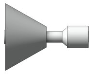 Left Image of Tap Wall Enware WellbeingLivia LeftTurnClose