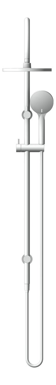 Front Image of Shower Twin Nero Mecca AirShower