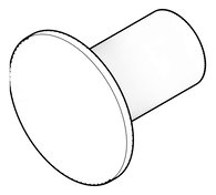 3D Documentation Image of RobeHook SurfaceMount Nero Mecca