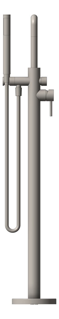 Front Image of Mixer Freestanding Nero Zen