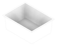 3D Documentation Image of Sink Kitchen Phoenix 4000Series Single Large