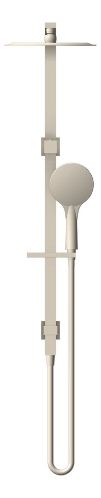 Front Image of Shower Twin Nero Bianca Slim