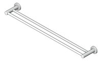 3D Shaded Image of TowelRail Double Abey Builders 800