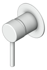 3D Shaded Image of MixerTap BathShower Abey LuciaBuilders
