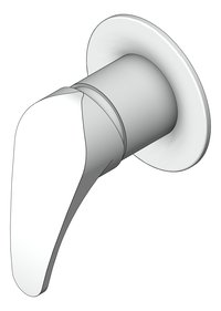 3D Shaded Image of MixerTap BathShower Abey MixMasterBuilders