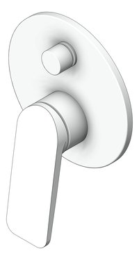3D Shaded Image of MixerTap BathShower Abey Vela Diverter