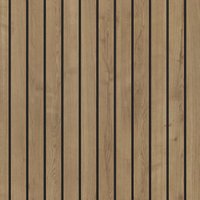  Image of Panel Decorative Laminex Architectural Batten40 BlackShadowline PlankedUrbanOak