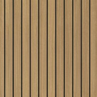  Image of Panel Decorative Laminex Architectural Batten40 BlackShadowline SublimeTeak