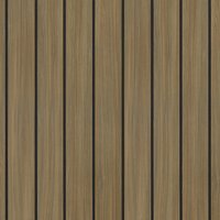 Image of Panel Decorative Laminex Architectural Batten60 BlackShadowline DanishWalnut