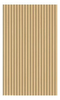 Image of Panel Decorative Laminex Architectural Batten60 BlackShadowline TasmanianOakTrueScale