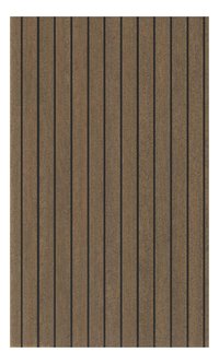  Image of Panel Decorative Laminex Architectural VGroove100 BlackShadowline SpottedGumTrueScale