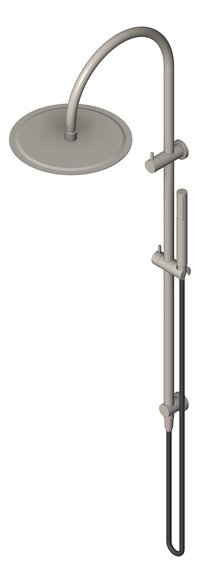 3D Shaded Image of Shower Twin Nero Zen OutdoorHose