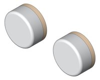 3D Shaded Image of Tap Wall Nero Serenity Assemblies