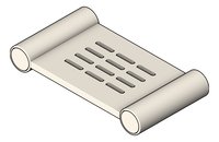 3D Shaded Image of SoapDish Phoenix VividSlimline