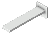 3D Shaded Image of Spout Wall Phoenix Zimi